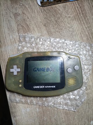 Game Boy Advance Transparente Amarillo Piezas