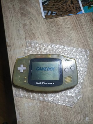 Game Boy Advance Transparente Amarillo Piezas