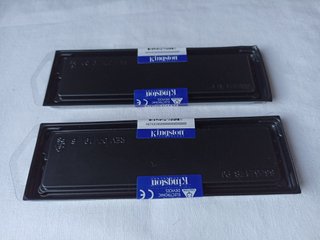2x Kingston 2GB DDR2 RAM PC2-6400 CL6