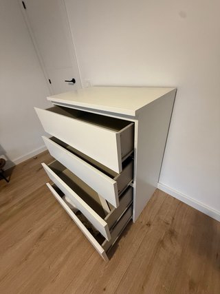Cómoda Cajonera Ikea Blanca