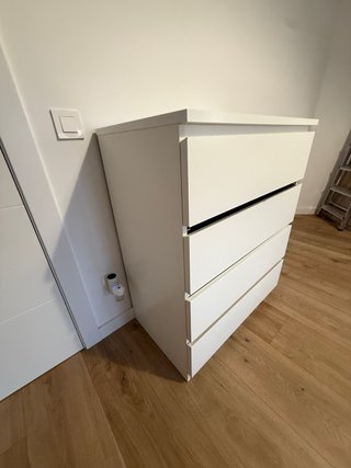 Cómoda Cajonera Ikea Blanca
