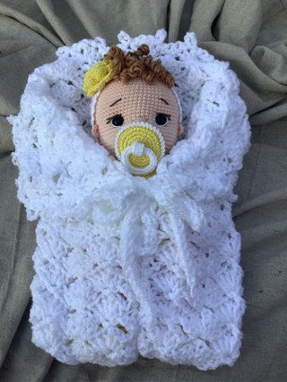 Muñeca Bebé Amigurumi Crochet