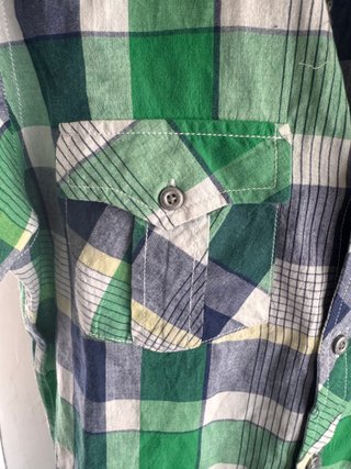 Camisa cuadros Trunk & Roots manga corta