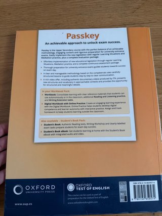 Passkey 1 Sb (Es) + workbook
