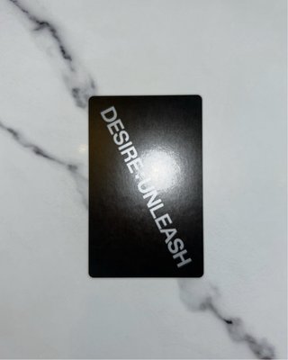 Photocard Jay desire:unleash