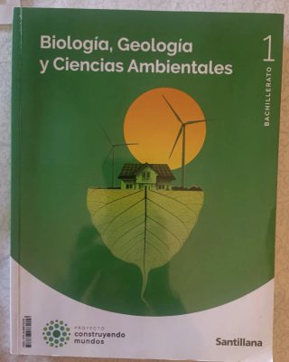 Biología, Geología y Ciencias Ambientales 1 Bac...