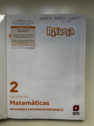 Matemáticas Ciencias Sociales 2