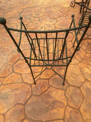 Conjunto de mesa Jardín Hierro Forjado