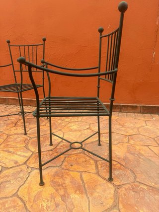 Conjunto de mesa Jardín Hierro Forjado