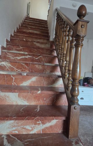 Barandilla Escalera Madera Maciza