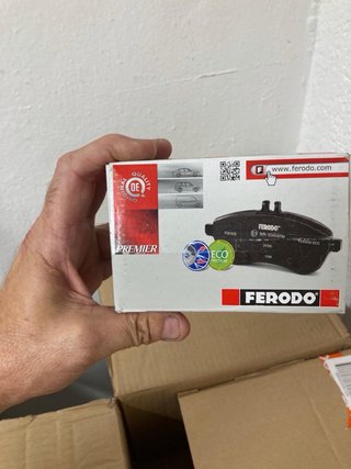 Kit Frenos Discos + Pastillas Ferodo Brembo