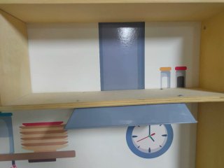 Cocinita de madera para niños