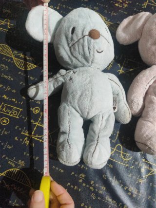 2 Peluches Kiconico Imaginarium Rosa y Azul