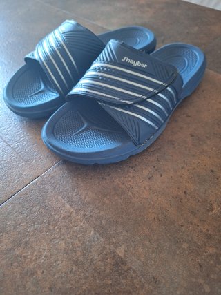 Chanclas J'hayber Talla 40 Azul casi Nuevas