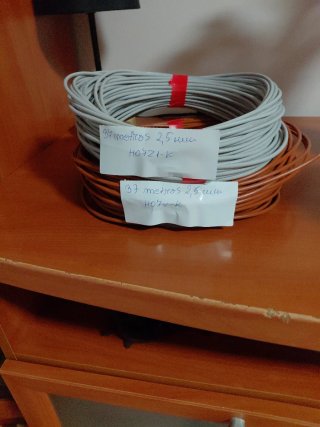 Cable eléctrico 2,5 mm H07V-K