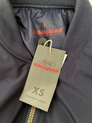 Chaqueta Bomber U.Bangland Azul Marino Talla XS