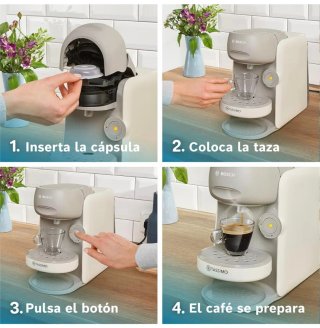 Cafetera Bosch Tassimo 1400W