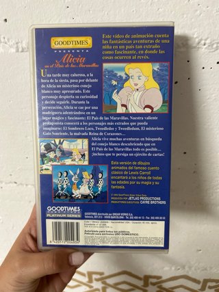 Lote 5 VHS Disney Cuentos Infantiles