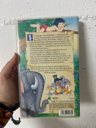 Lote 5 VHS Disney Cuentos Infantiles