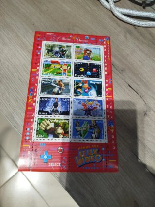 Sellos Colección Videojuegos Héroes