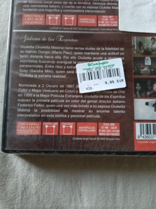 Pack DVD: Las Noches de Cabiria y Giulietta