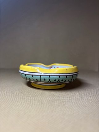 Posacenere/Svuotatasche Ceramica Grazia Deruta -