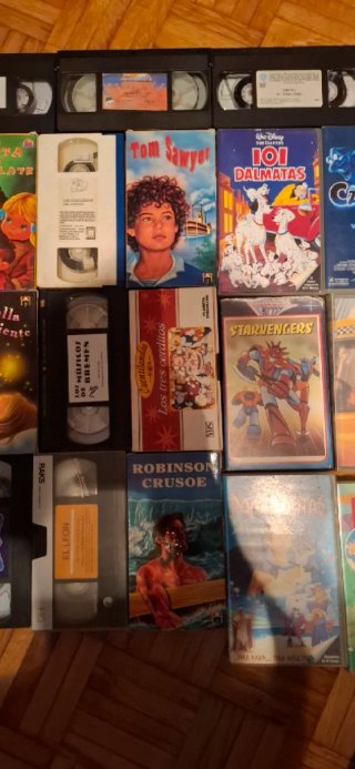 Lote Películas Disney VHS