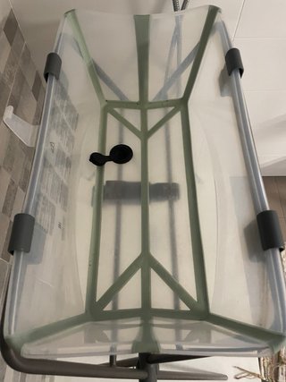 Bañera plegable bebé con patas
