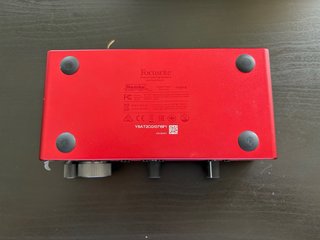 Focusrite Scarlett 2i2 Tarjeta de Sonido