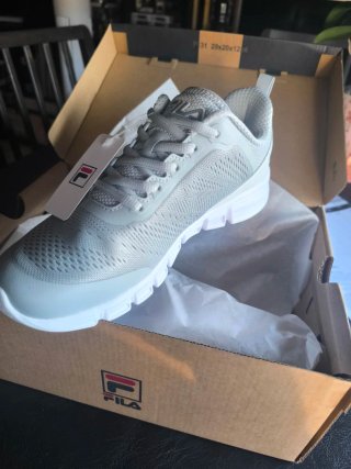 Zapatillas Fila Flash Attack Mujer Gris Blanco