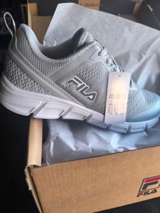 Zapatillas Fila Flash Attack Mujer Gris Blanco