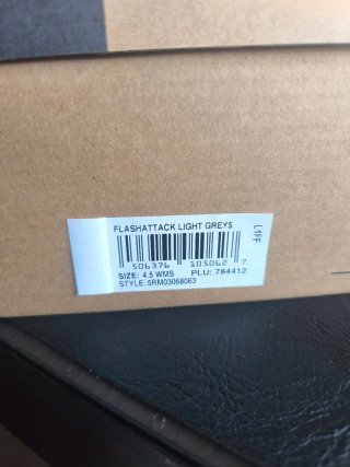 Zapatillas Fila Flash Attack Mujer Gris Blanco