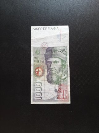 BILLETE DE 1000 PESETAS DE 1992