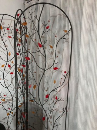 Biombo decorativo ramas y hojas