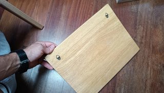 Cuadro de madera tallado