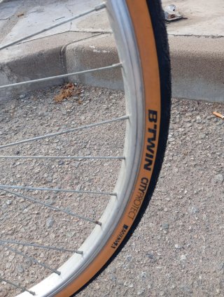 Bicicleta Decathlon Elops 100 Negra.Talla M