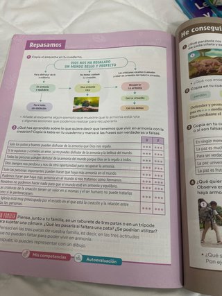 Religión Católica, 6 Primaria, Edén, Revuela