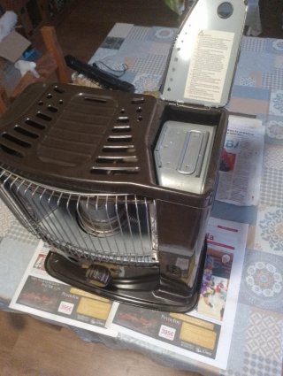 Estufa de parafina Tectro