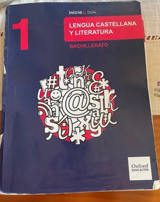 Lengua castellana y literatura Bachillerato