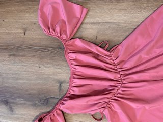 Vestito tuta rosa