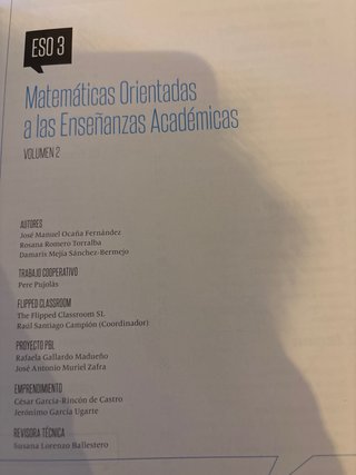 Matemáticas Aplicadas 3 ESO