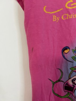 Ed Hardy T-shirt XL Rosa Christian Audigier