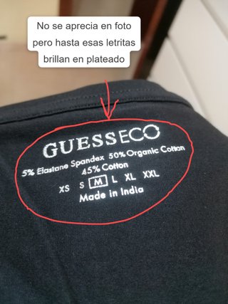 Guess 55€ diamantes XS/S/M + regalo