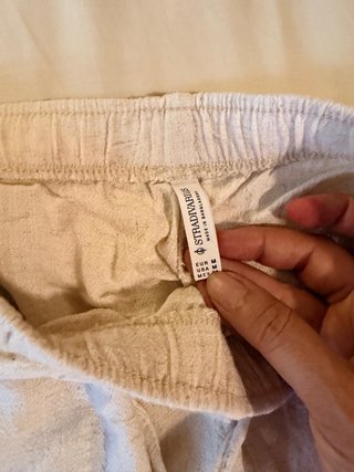 Pantalón lino Stradivarius Talla M