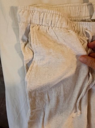 Pantalón lino Stradivarius Talla M