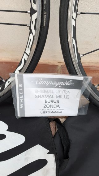 Ruedas Campagnolo Shamal ultra  Tubular