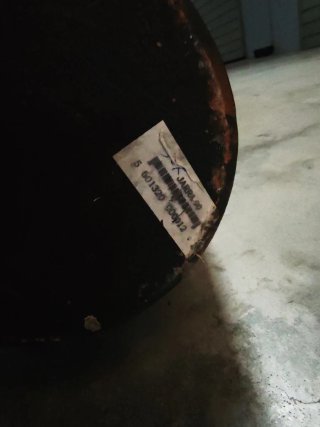 Jarrón Alto Negro Mate 90cm