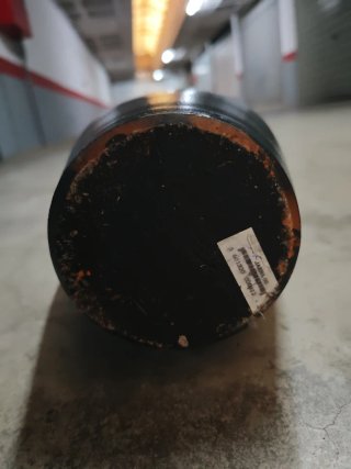 Jarrón Alto Negro Mate 90cm