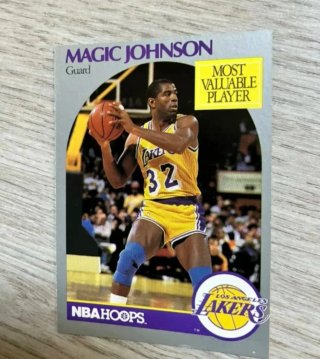 5 sobres NBA Hoops 1990/91