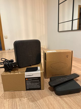 LiveBox 7 Orange Router Descodificador TV 4K Wifi
